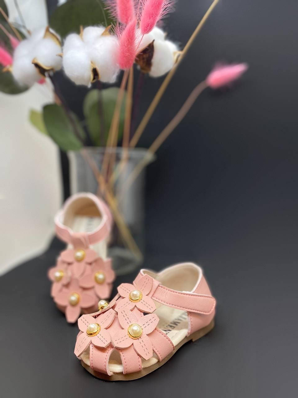 Босоножки для девочек р.15-19 15, Розовый 
Босоножки для девочек р.15-19 15, Розовый