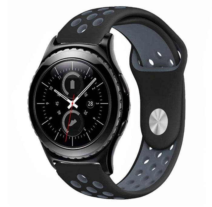 Спортивный ремешок Primo Perfor Sport для часов Samsung Gear S2 Classic SM-R372 / R735 - Black&Grey
Спортивный ремешок Primo Perfor Sport для часов Samsung Gear S2 Classic SM-R372 / R735 - Black&Grey
