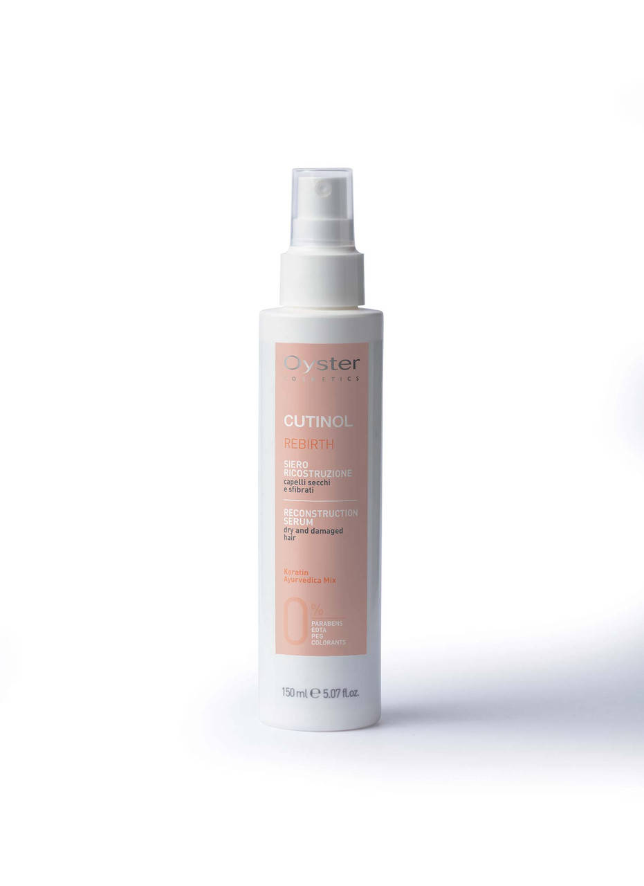 Сироватка для відновлення сухого волосся CUTINOL REBIRTHl, 150 мл, Oyster Cosmetics
Сироватка для відновлення сухого волосся CUTINOL REBIRTHl, 150 мл, Oyster Cosmetics