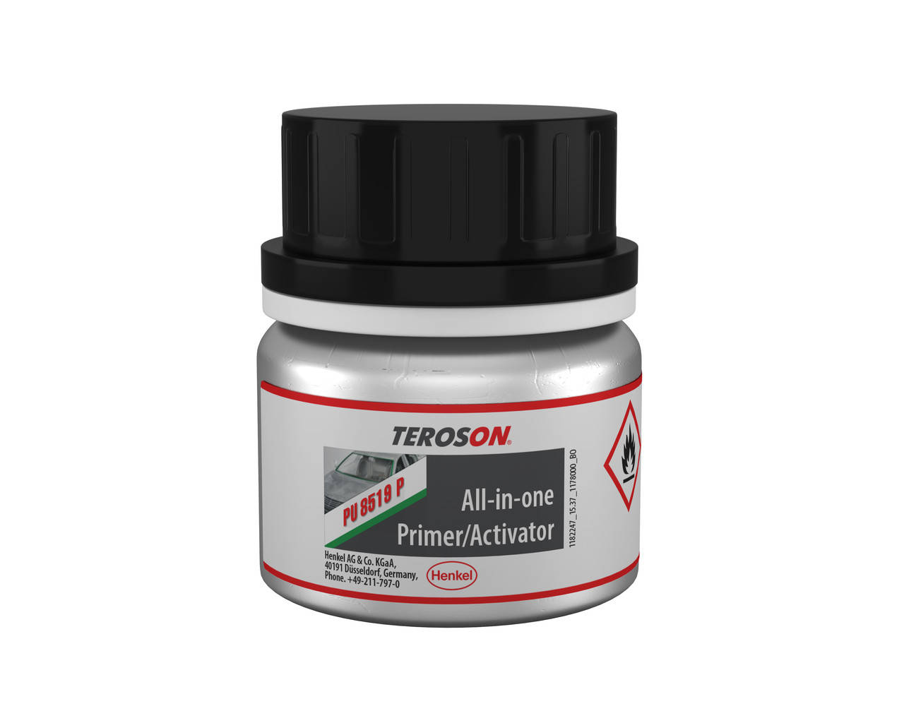 TEROSON BOND ALL-IN-ONE PRIMER (Старое названиеTerostat 8519P) (25мл) Праймер-активатор для ПУ клеёв, Черный
TEROSON BOND ALL-IN-ONE PRIMER (Старое названиеTerostat 8519P) (25мл) Праймер-активатор для ПУ клеёв, Черный
