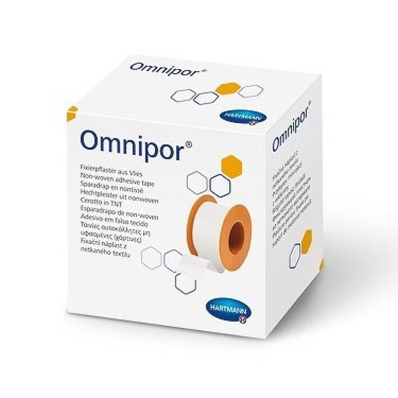 Omnipor / Омнипор - гипоаллергенный пластирь из нетканого материала, катушка, 5 см х 5 м
Omnipor / Омнипор - гипоаллергенный пластирь из нетканого материала, катушка, 5 см х 5 м