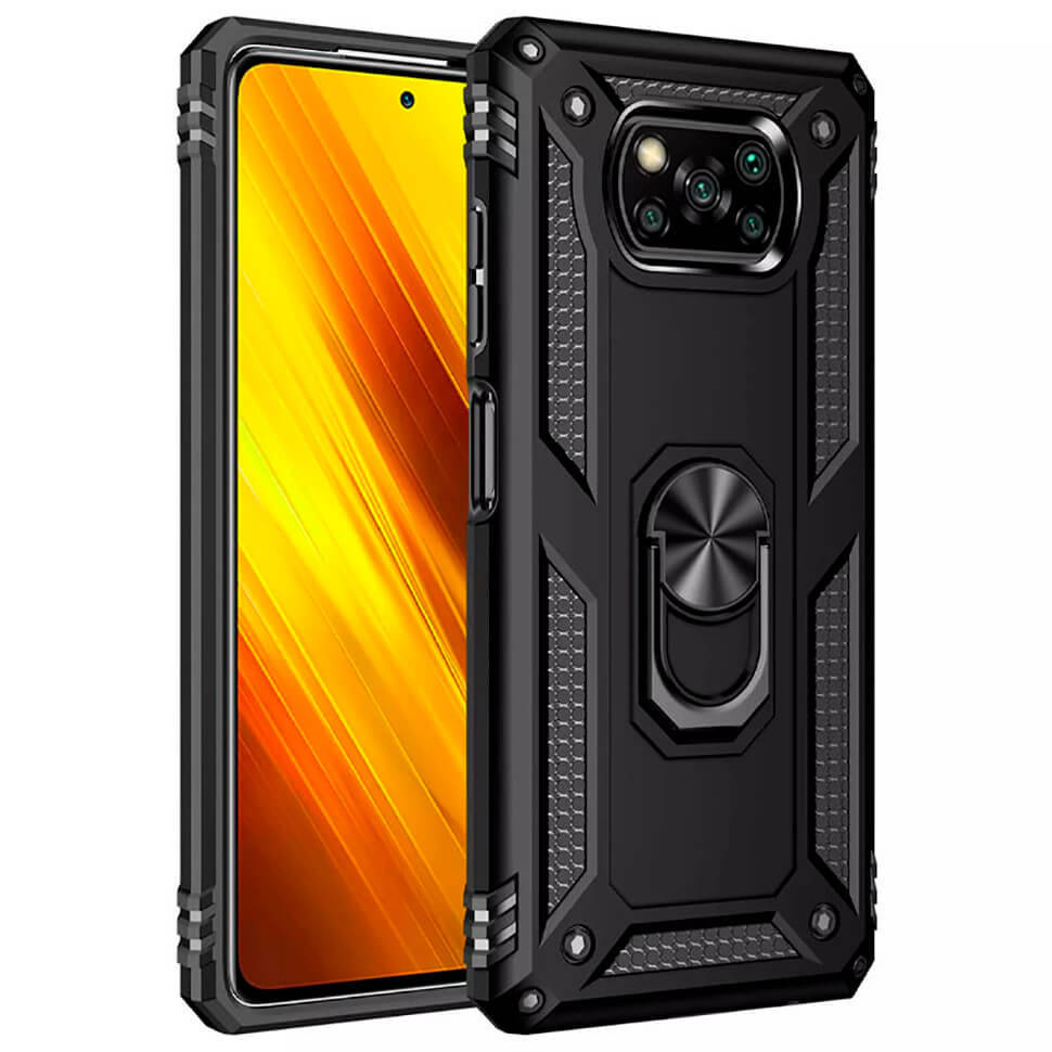 Ударопрочный чехол Serge Ring for Magnet для Poco X3 Pro / Poco X3 NFC Black, Черный
Ударопрочный чехол Serge Ring for Magnet для Poco X3 Pro / Poco X3 NFC Black, Черный