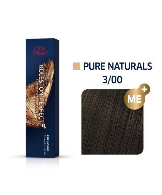 Краска для волос Wella Professionals Koleston Perfect с технологией ME+ 3/00 - Тёмно-коричневый натуральный
Краска для волос Wella Professionals Koleston Perfect с технологией ME+ 3/00 - Тёмно-коричневый натуральный