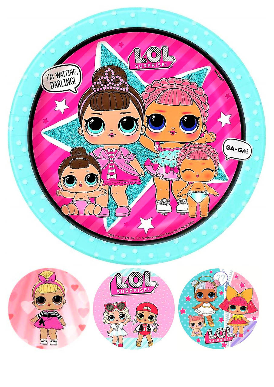 Вафельная картинка "Кукла Лол 9"
Вафельная картинка "Кукла Лол 9"