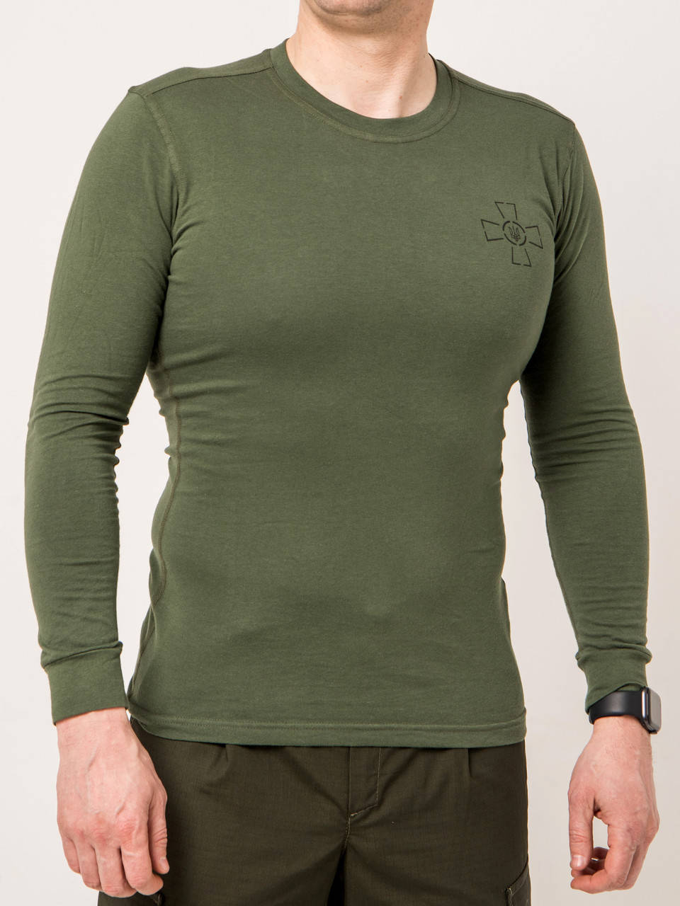 Лонгслив - футболка с длинным рукавом, цвет олива Размеры S(46) M(48), L(50), XL(52), 2XL(54), 3XL(56) 52, Оливковый
Лонгслив - футболка с длинным рукавом, цвет олива Размеры S(46) M(48), L(50), XL(52), 2XL(54), 3XL(56) 52, Оливковый
