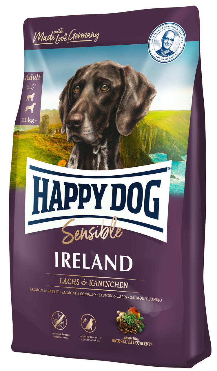 Happy Dog Sensible Irеland (Хэппи Дог Сенсибл Ирландия) сухой корм для собак при проблемах с кожей и линькой
Happy Dog Sensible Irеland (Хэппи Дог Сенсибл Ирландия) сухой корм для собак при проблемах с кожей и линькой