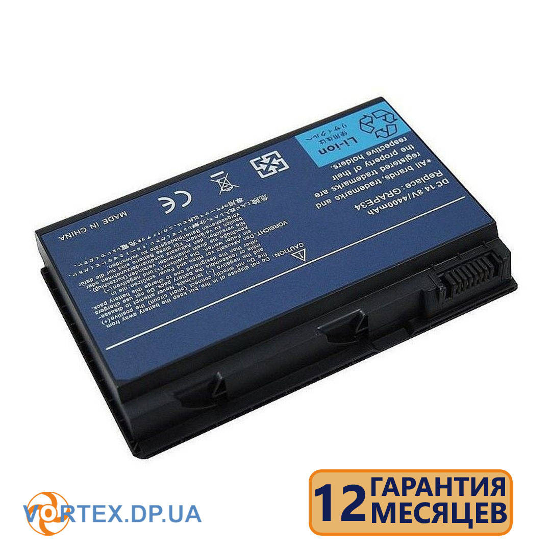 Батарея для ноутбука Acer Extensa 5120, 5210, 5220, 5230, 5620, 5630, 7620 (tm00741) 10.8V 5200mAh, Черный
Батарея для ноутбука Acer Extensa 5120, 5210, 5220, 5230, 5620, 5630, 7620 (tm00741) 10.8V 5200mAh, Черный