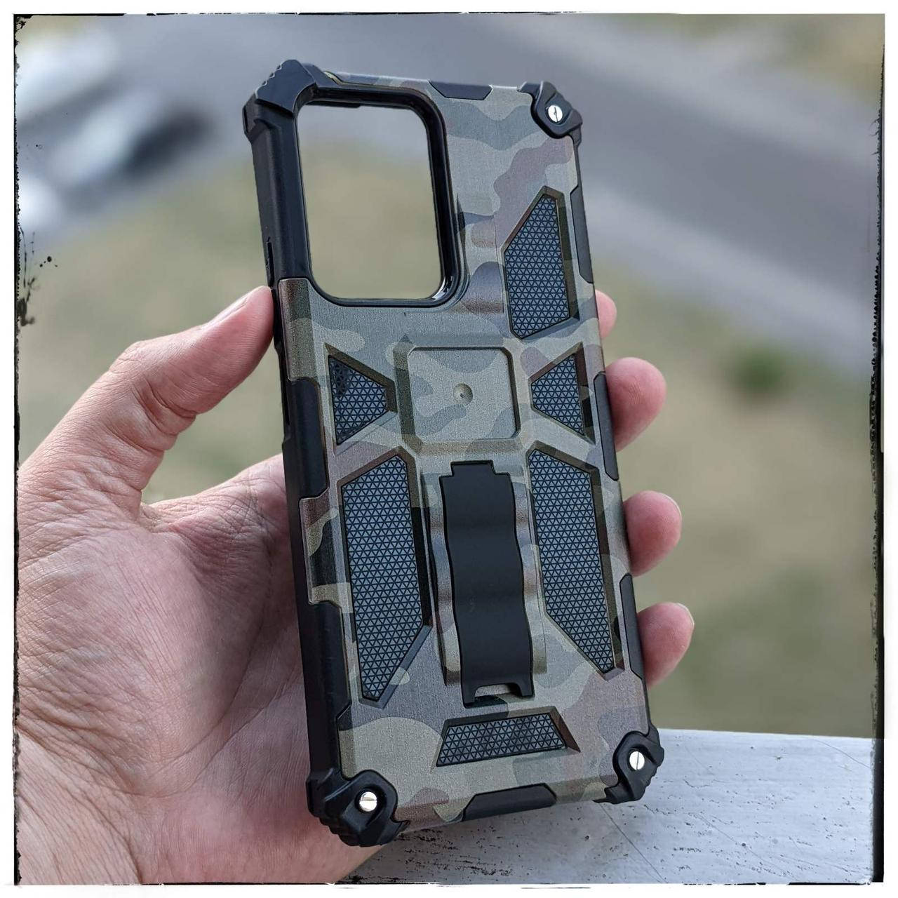 Xiaomi Mi11T | Pro противоударный чехол Camouflage Armor камуфляж армия, Темно-зеленый
Xiaomi Mi11T | Pro противоударный чехол Camouflage Armor камуфляж армия, Темно-зеленый