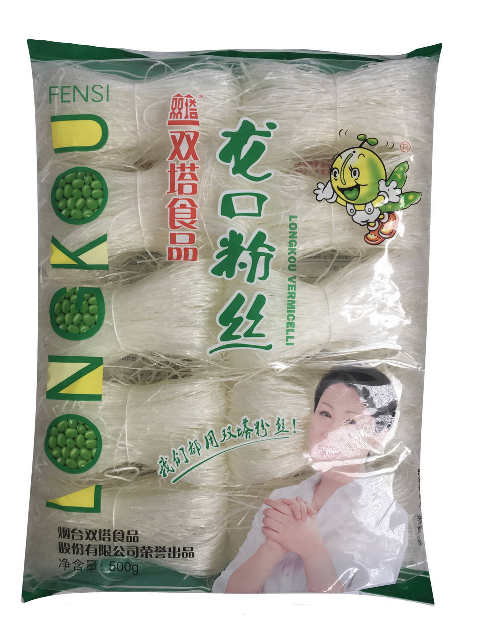 Соевая лапша (Фунчоза) Langkou Vermicelli Fensi 500 г