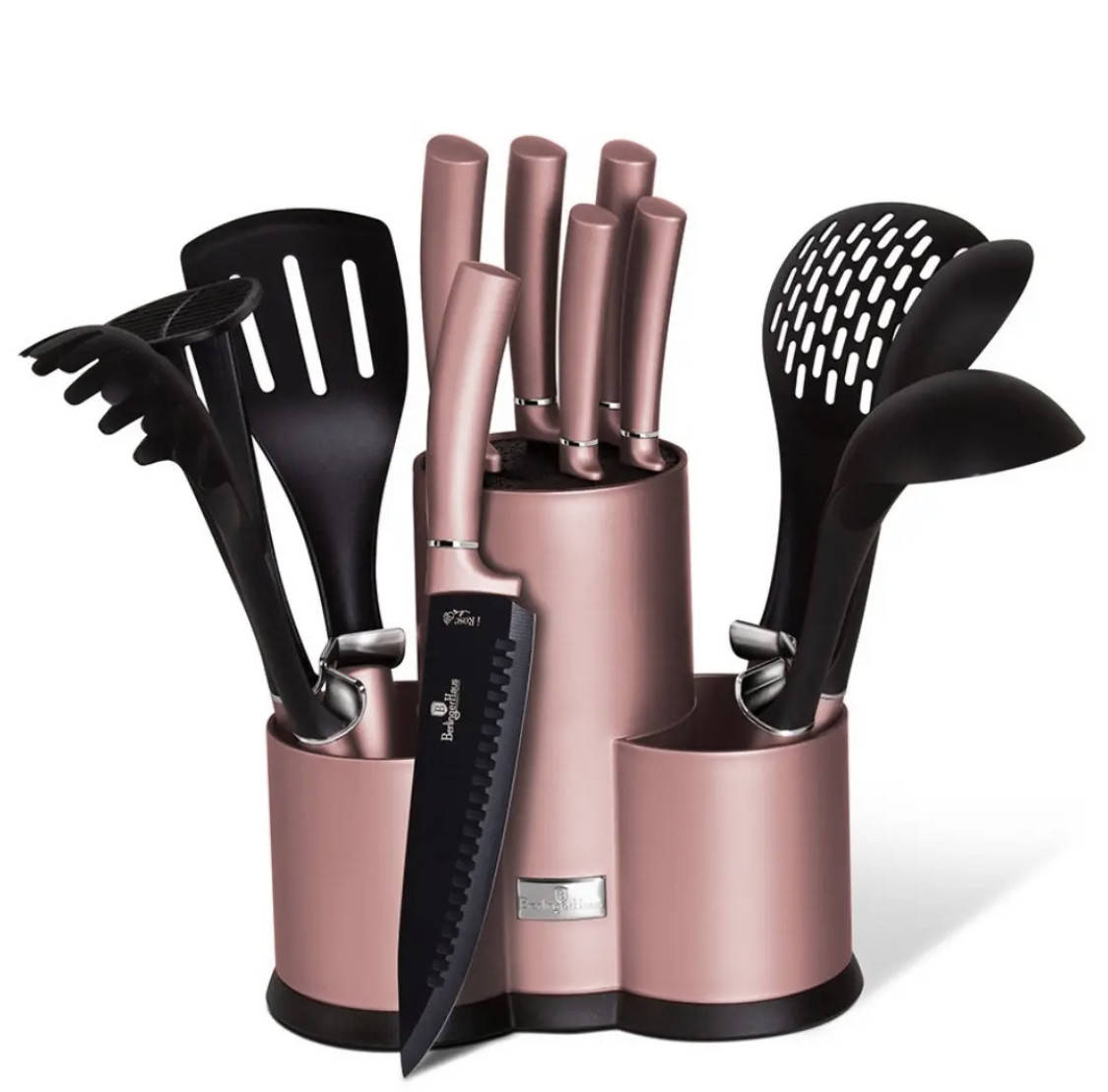 Набор ножей и кухонных принадлежностей Berlinger Haus Metallic Line Rose Edition BH-6252 12 предметов
Набор ножей и кухонных принадлежностей Berlinger Haus Metallic Line Rose Edition BH-6252 12 предметов