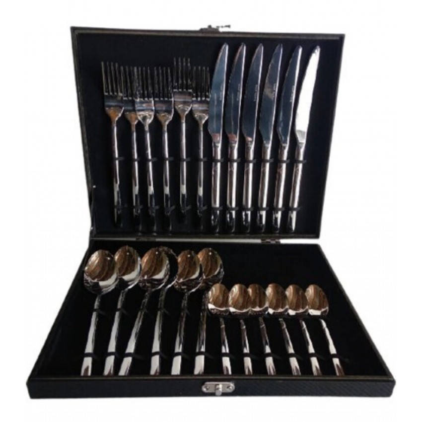 Набор столовых приборов 24 предмета в подарочной упаковке Krauff 29-178-036
Набор столовых приборов 24 предмета в подарочной упаковке Krauff 29-178-036