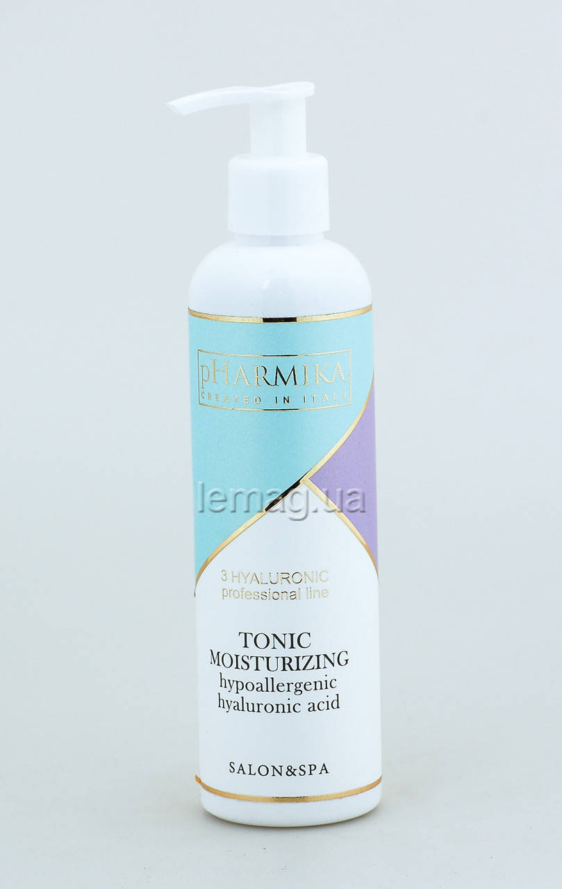 PHarmika Тоник увлажняющий гипоаллергенный с гиалуроновой кислотой Moisturizing tonic, 250 мл
PHarmika Тоник увлажняющий гипоаллергенный с гиалуроновой кислотой Moisturizing tonic, 250 мл