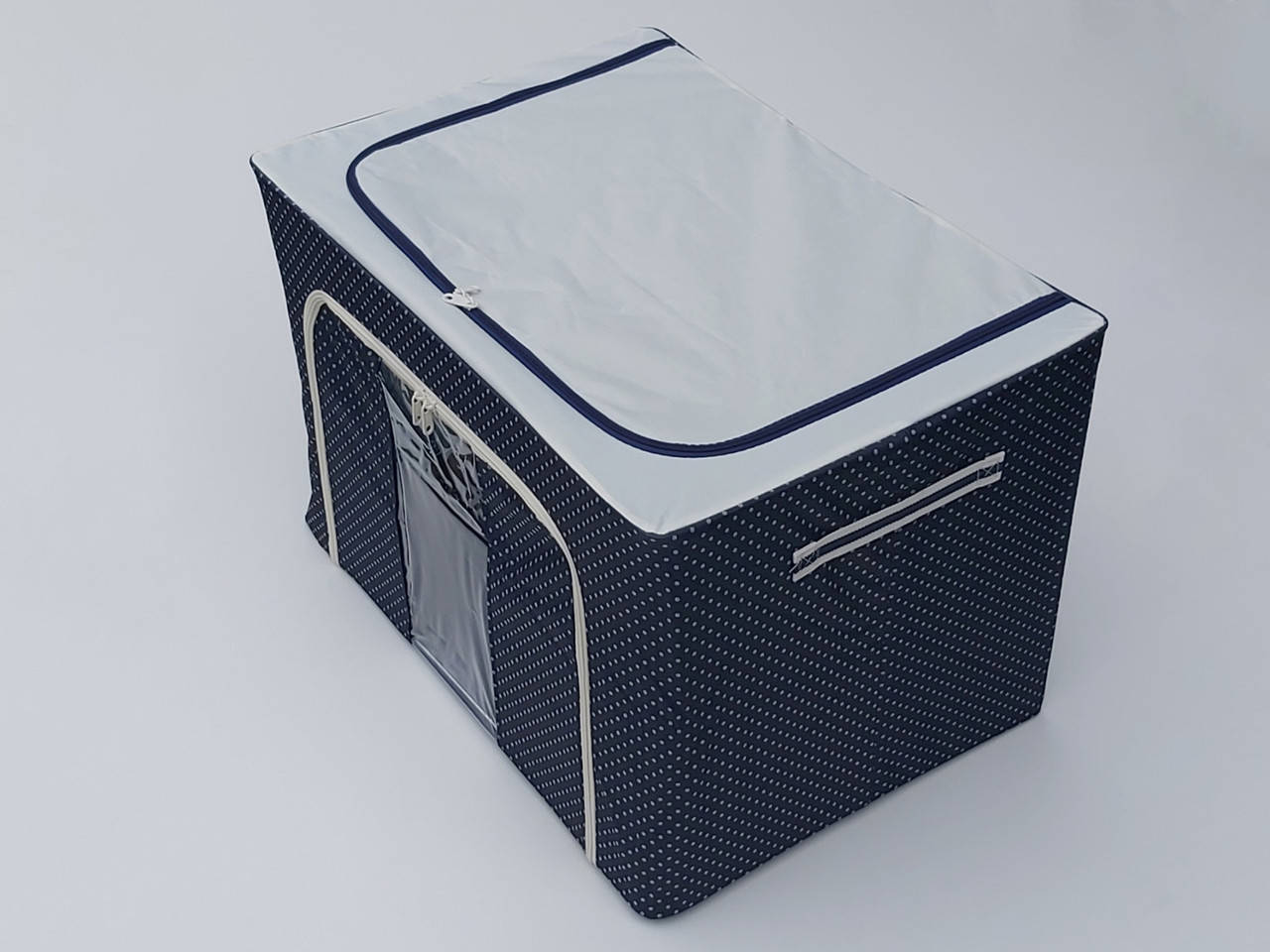 Коробка-органайзер каркасная синего цвета Ш 60*Д*42 В*40 см. Для хранения, Синий
Коробка-органайзер каркасная синего цвета Ш 60*Д*42 В*40 см. Для хранения, Синий