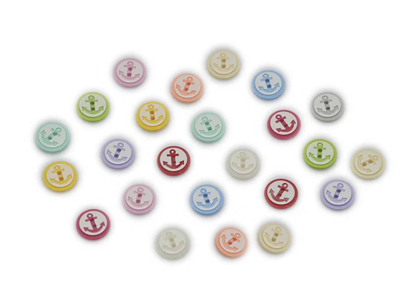 Пуговица детская пластик "Якорь", 15мм, цвета
Пуговица детская пластик "Якорь", 15мм, цвета