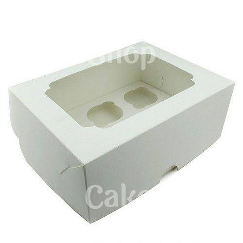 Коробка на 6 кексов с фигурным окном Белая, 25х19х10 см, Белый
Коробка на 6 кексов с фигурным окном Белая, 25х19х10 см, Белый