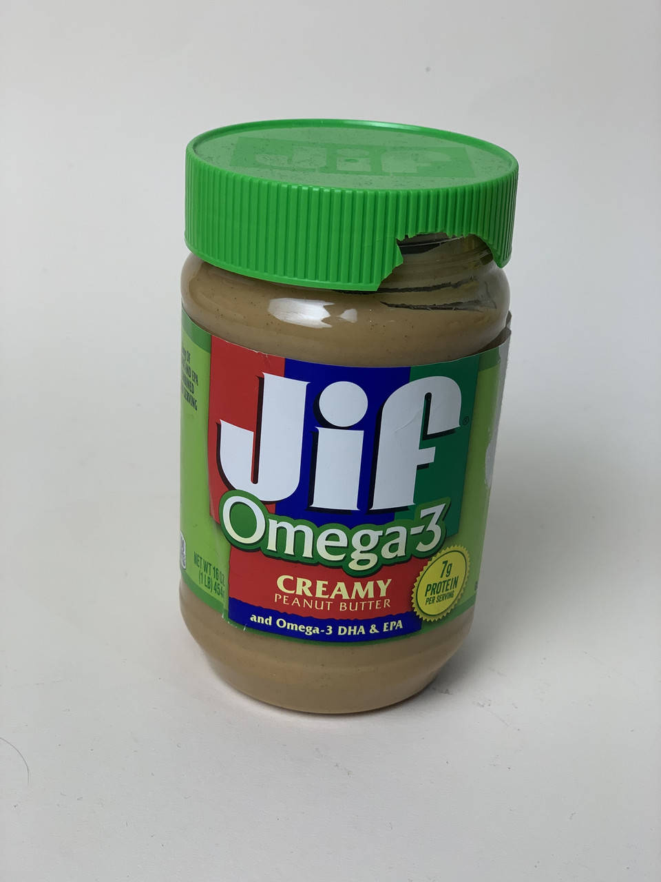 Арахисовая паста JIF Omega-3 creamy peanut butter 454g Повреждена упаковка
Арахисовая паста JIF Omega-3 creamy peanut butter 454g Повреждена упаковка