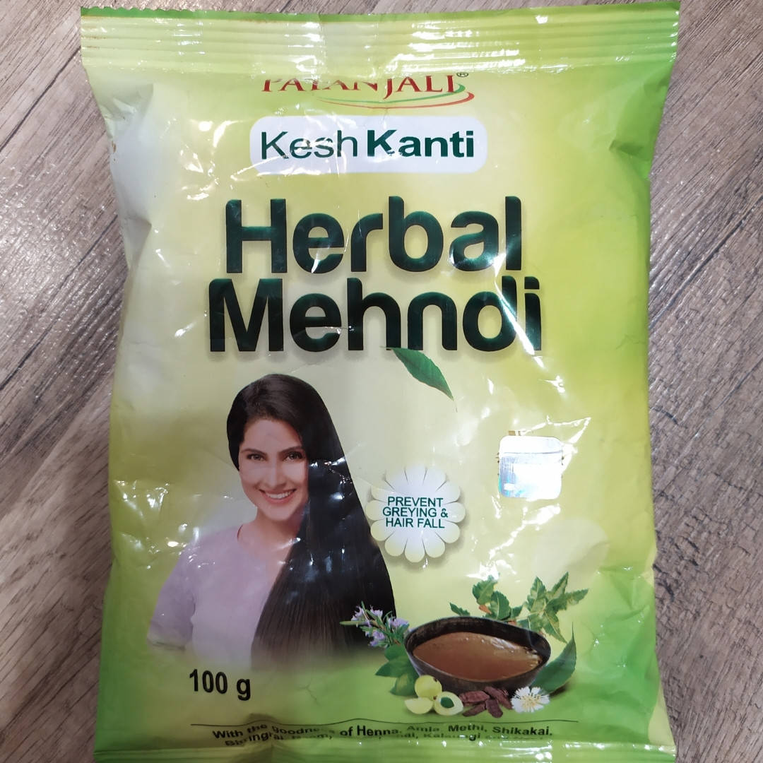Хна Патанджали натуральная с травами, Herbal Mehndi Kesh Kanti Patanjali, 100 г
Хна Патанджали натуральная с травами, Herbal Mehndi Kesh Kanti Patanjali, 100 г
