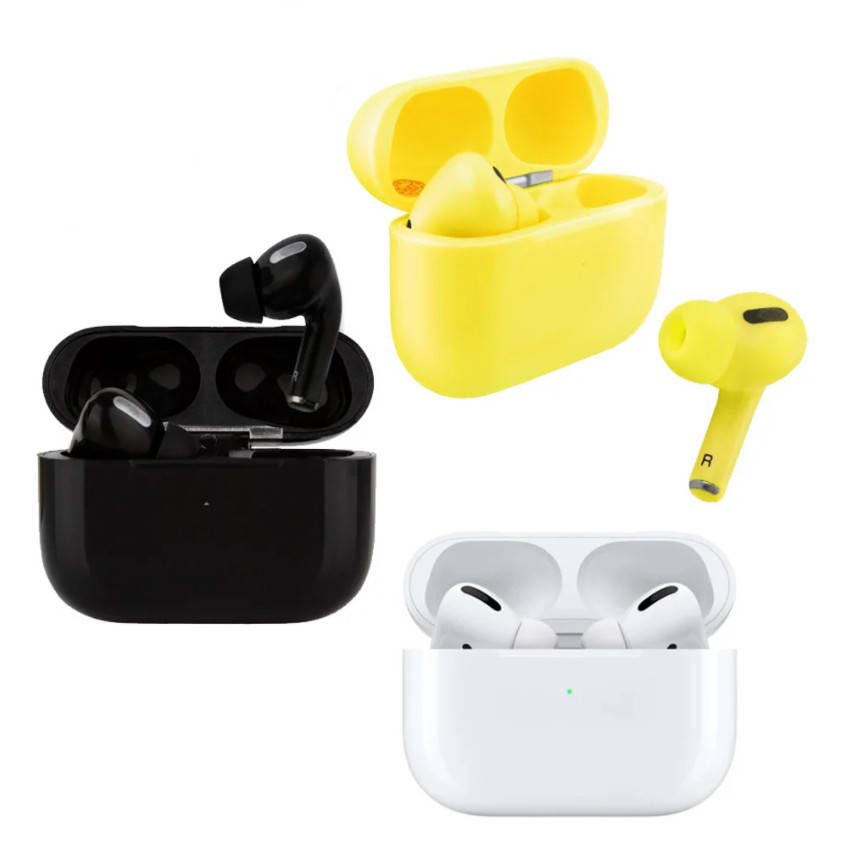 Наушники Apl Airрods Pro Вакуумные беспроводные Bluetooth наушники с микрофоном для Iphone 1в1 с кейсом, Разные цвета
Наушники Apl Airрods Pro Вакуумные беспроводные Bluetooth наушники с микрофоном для Iphone 1в1 с кейсом, Разные цвета