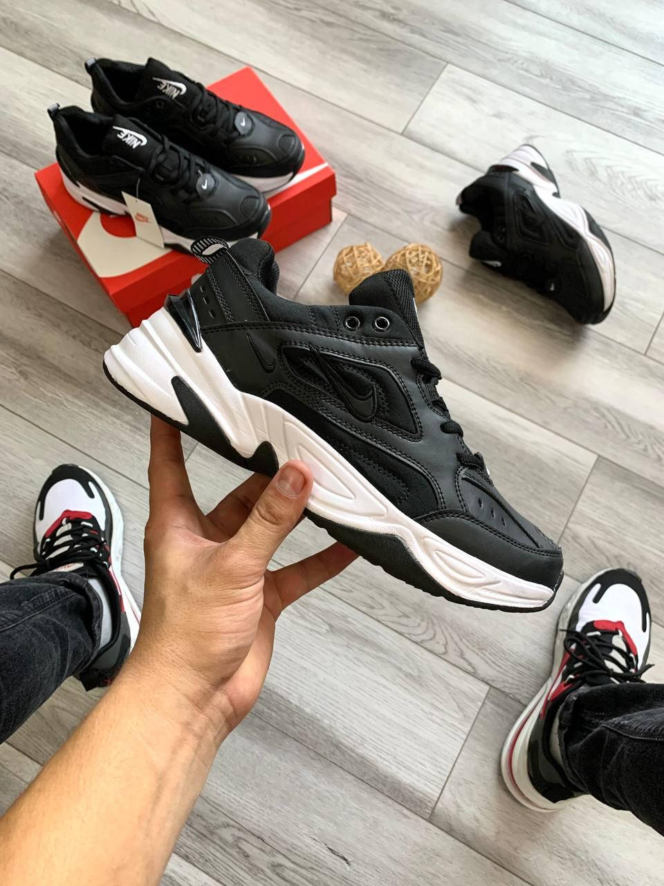 Мужские кроссовки демисезон Nike M2K Tecno Black-White кожаные черно-белые кросы найк монарх м2к, Черно-белый
Мужские кроссовки демисезон Nike M2K Tecno Black-White кожаные черно-белые кросы найк монарх м2к, Черно-белый