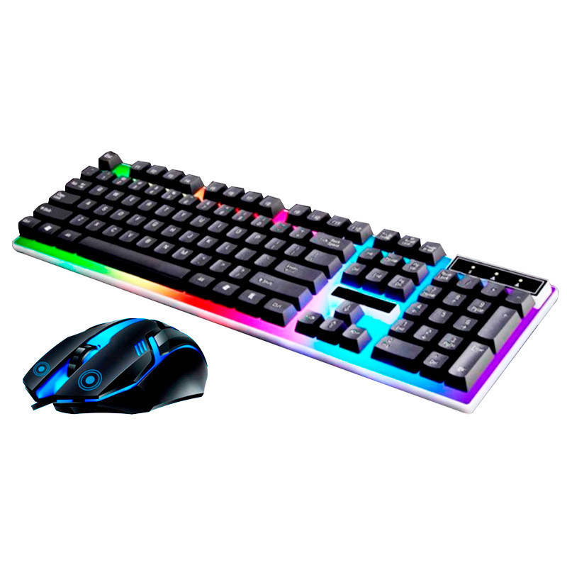 Игровой набор клавиатура и мышка Gaming G21B с RGB подсветкой | компьютерный набор мышь+клавиатура
Игровой набор клавиатура и мышка Gaming G21B с RGB подсветкой | компьютерный набор мышь+клавиатура