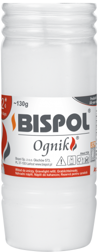 Вкладыши для лампадки парафиновые наливные 2 сутки, wp1 Ognik, Белый
Вкладыши для лампадки парафиновые наливные 2 сутки, wp1 Ognik, Белый