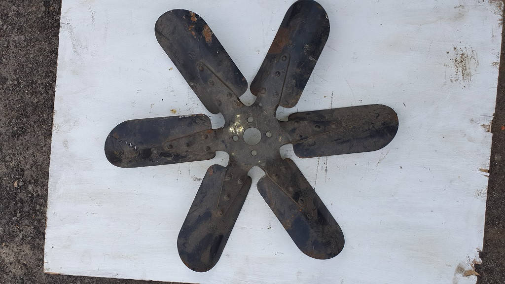 Крыльчатка вентилятора ГАЗ-53, ГАЗ-3307. 53-1308010
Крыльчатка вентилятора ГАЗ-53, ГАЗ-3307. 53-1308010