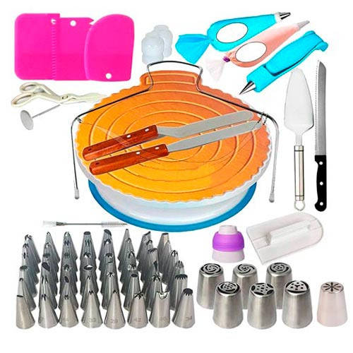 Набор для декора тортов кексов, кондитерские инструменты, 123шт и подставка
Набор для декора тортов кексов, кондитерские инструменты, 123шт и подставка