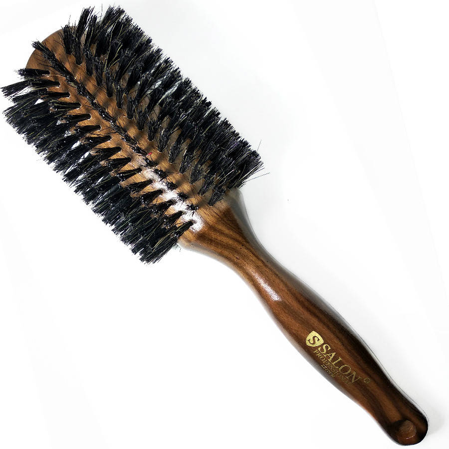 Salon Professional Круглая расческа для укладки брашинг деревянный с натуральной щетиной 2270FM
Salon Professional Круглая расческа для укладки брашинг деревянный с натуральной щетиной 2270FM