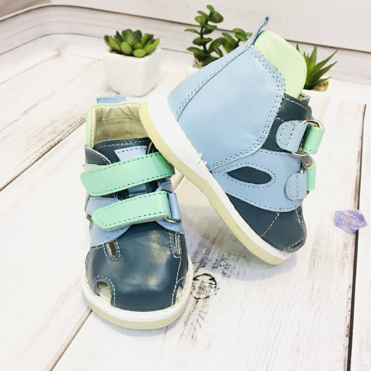 Детские антиварусные сандалии для мальчика (Синие) Ortofoot Varus Light baby 202 размер 12см - 15,5см 15,5 см, Синий
Детские антиварусные сандалии для мальчика (Синие) Ortofoot Varus Light baby 202 размер 12см - 15,5см 15,5 см, Синий