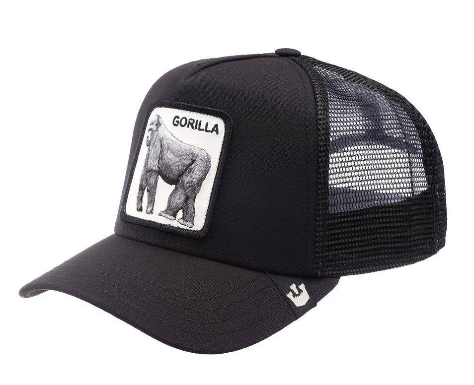 Кепка Бейсболка Тракер с сеткой Goorin Brothers Animal Farm Gorilla с Гориллой Черная, Черный
Кепка Бейсболка Тракер с сеткой Goorin Brothers Animal Farm Gorilla с Гориллой Черная, Черный
