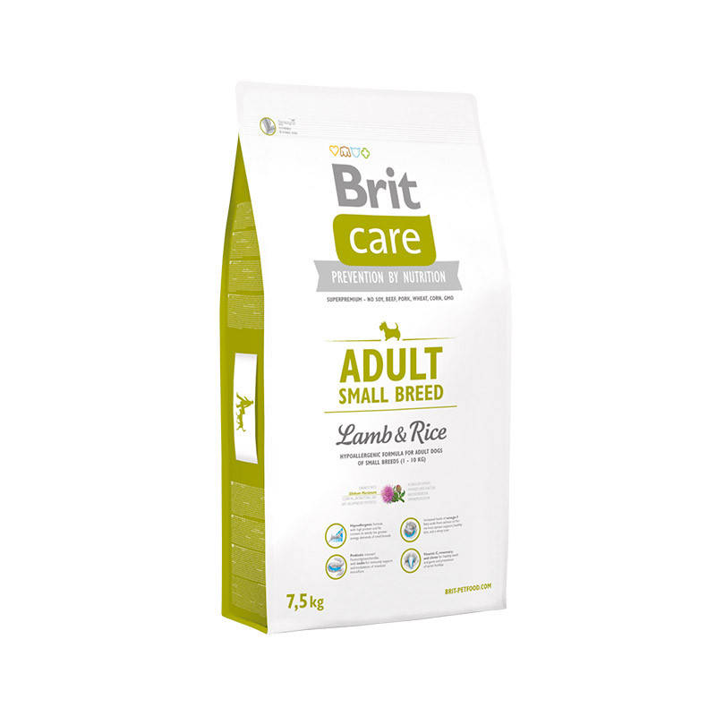 Brit Care (Брит кеа) Adult Small Lamb & Rice сухой корм для взрослых собак мелких пород с ягненком, 7.5 кг
Brit Care (Брит кеа) Adult Small Lamb & Rice сухой корм для взрослых собак мелких пород с ягненком, 7.5 кг