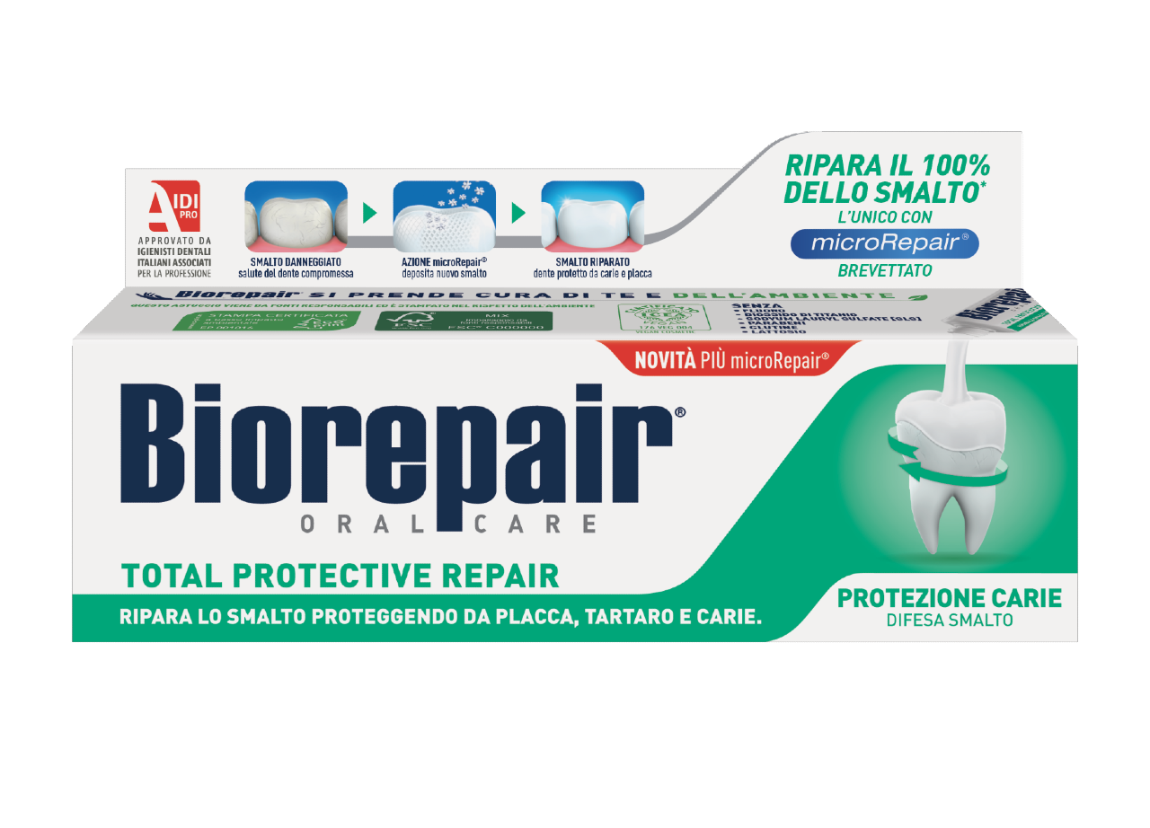 Зубная паста Biorepair total protective repair Профессиональная защита и восстановление эмали 75мл
Зубная паста Biorepair total protective repair Профессиональная защита и восстановление эмали 75мл