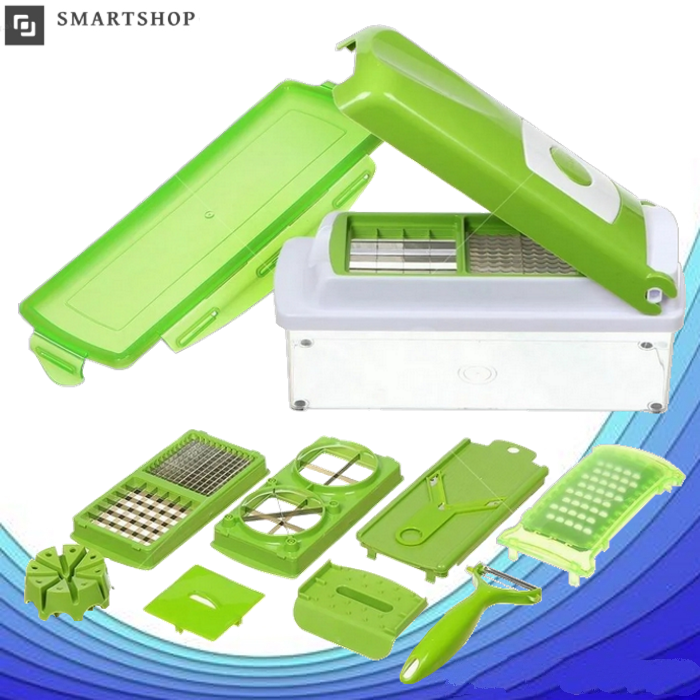 Овощерезка Nicer Dicer Plus 12в1 - многофункциональная офощерезка, измельчитель, слайсер, терка, Найсер Дайсер
Овощерезка Nicer Dicer Plus 12в1 - многофункциональная офощерезка, измельчитель, слайсер, терка, Найсер Дайсер