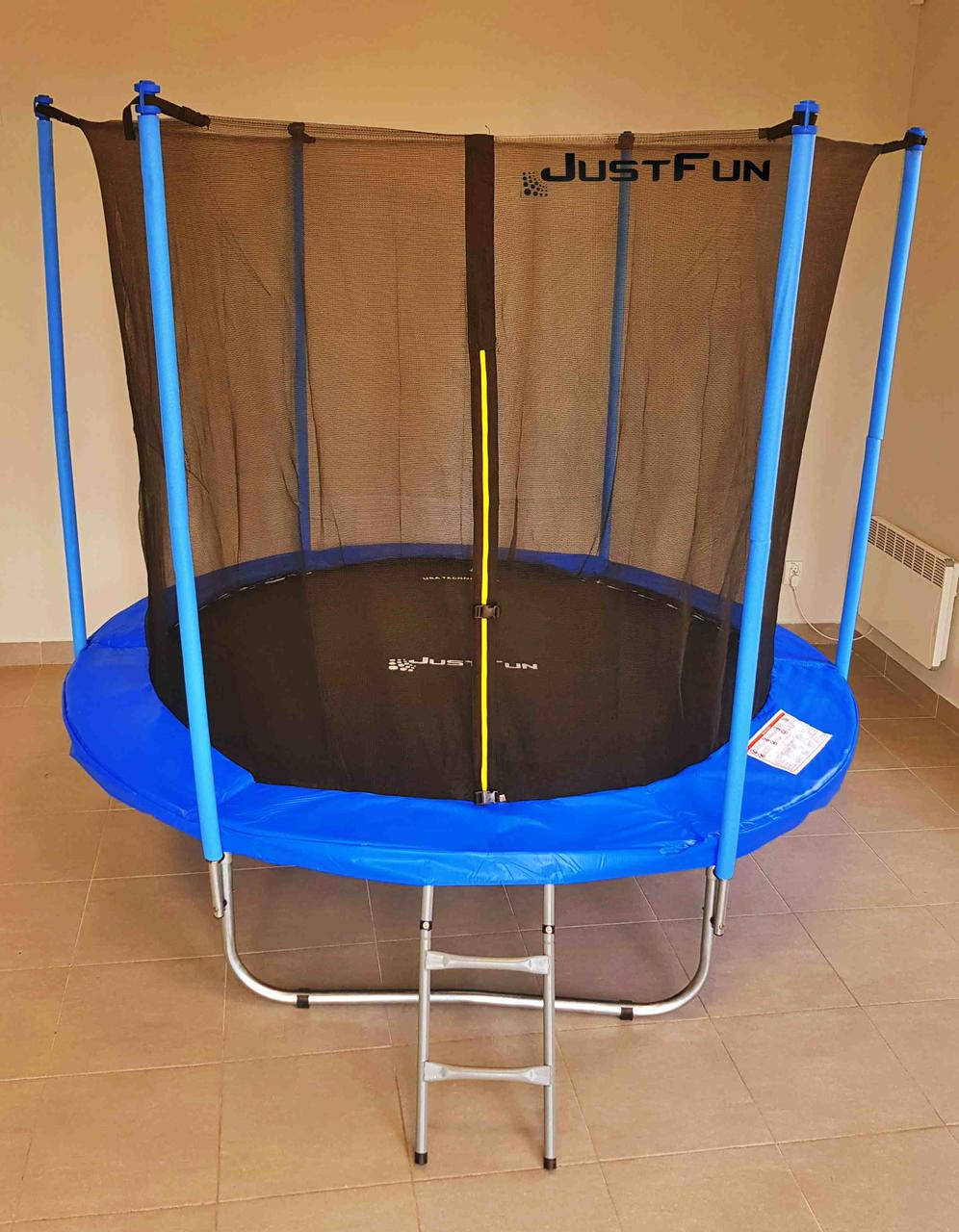 Детский батут с внутренней защитной сеткой Just Fun 244 см с лестницей для улицы спортивный каркасный для дома
Детский батут с внутренней защитной сеткой Just Fun 244 см с лестницей для улицы спортивный каркасный для дома