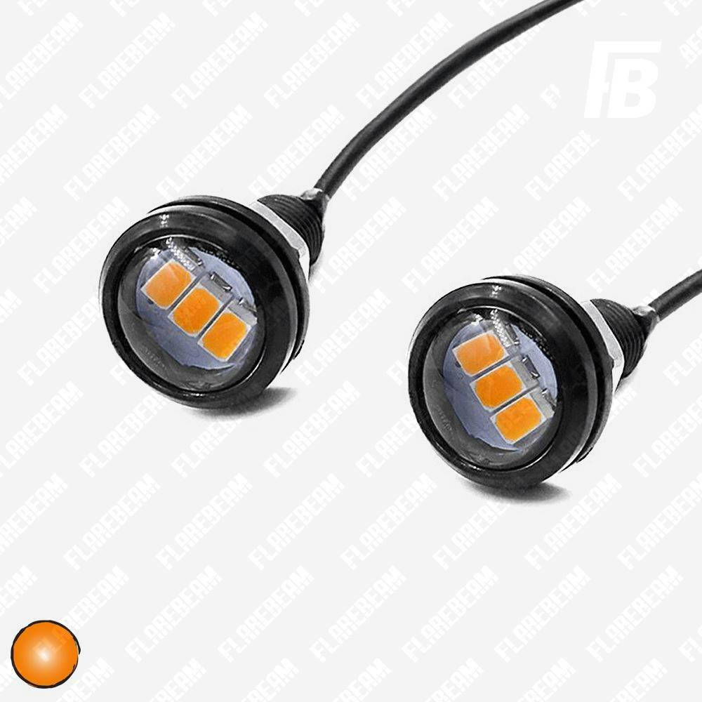 Поворотники или ДХО "Орлиный глаз" LED врезные, Ø23 мм, линза, SMD 5630*03, чёрный корпус, 2 шт. (оранжевый)
Поворотники или ДХО "Орлиный глаз" LED врезные, Ø23 мм, линза, SMD 5630*03, чёрный корпус, 2 шт. (оранжевый)