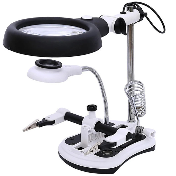 Держатель "третья рука" Magnifier MG16130-108C 102 мм 2.5x, Белый
Держатель "третья рука" Magnifier MG16130-108C 102 мм 2.5x, Белый