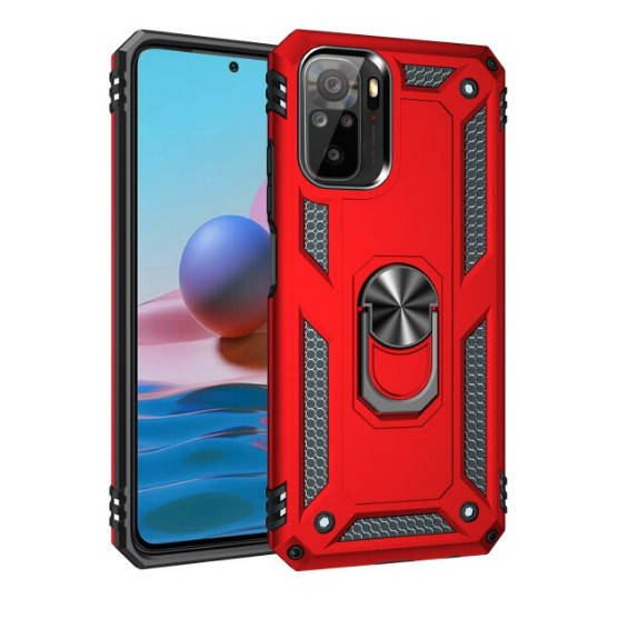 Противоударный чехол Combo Ring для Xiaomi Redmi Note 10 / Note 10s (Разные цвета) Красный
Противоударный чехол Combo Ring для Xiaomi Redmi Note 10 / Note 10s (Разные цвета) Красный