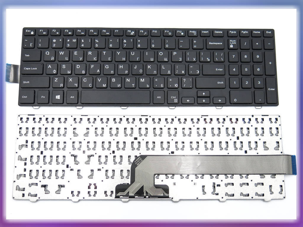 Клавиатура для Dell Inspiron 3541, 3542, 3551, 3552, 3558, 3543, 3550, 5542, 5548, 5543, 5545, 5552, 5759,, Черный
Клавиатура для Dell Inspiron 3541, 3542, 3551, 3552, 3558, 3543, 3550, 5542, 5548, 5543, 5545, 5552, 5759,, Черный