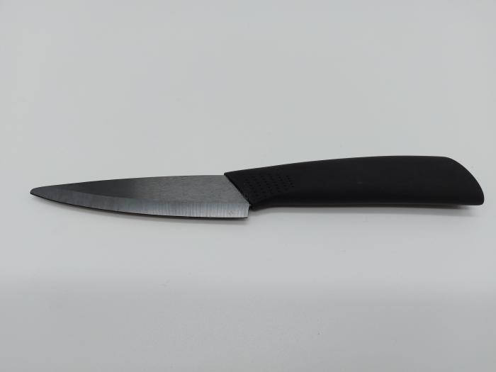 Нож кухонный черный для чистки и нарезки овощей и фруктов L 20 cm лезвие 9,5 cm Кухонные ножи и подставки
Нож кухонный черный для чистки и нарезки овощей и фруктов L 20 cm лезвие 9,5 cm Кухонные ножи и подставки