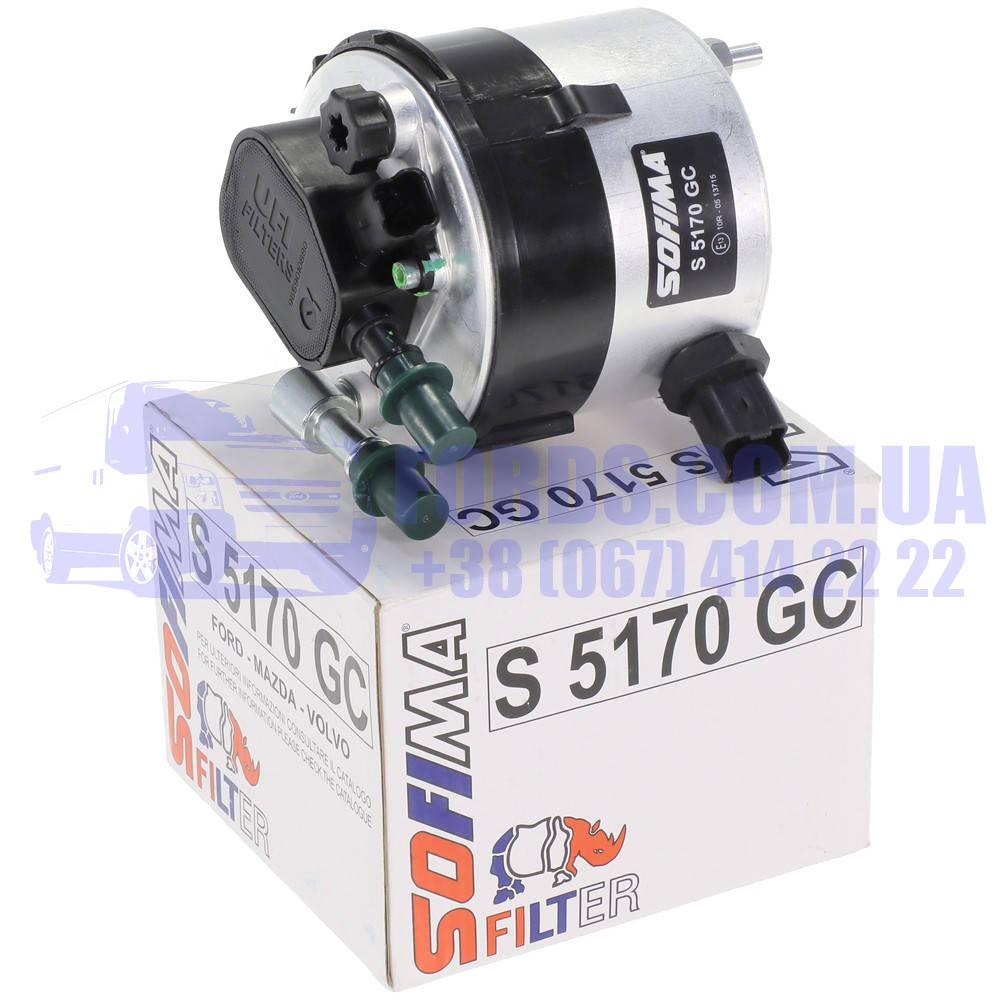 Фильтр топливный FORD FIESTA/FOCUS 2001-2011 (1.6TDCI) SOFIMA
Фильтр топливный FORD FIESTA/FOCUS 2001-2011 (1.6TDCI) SOFIMA