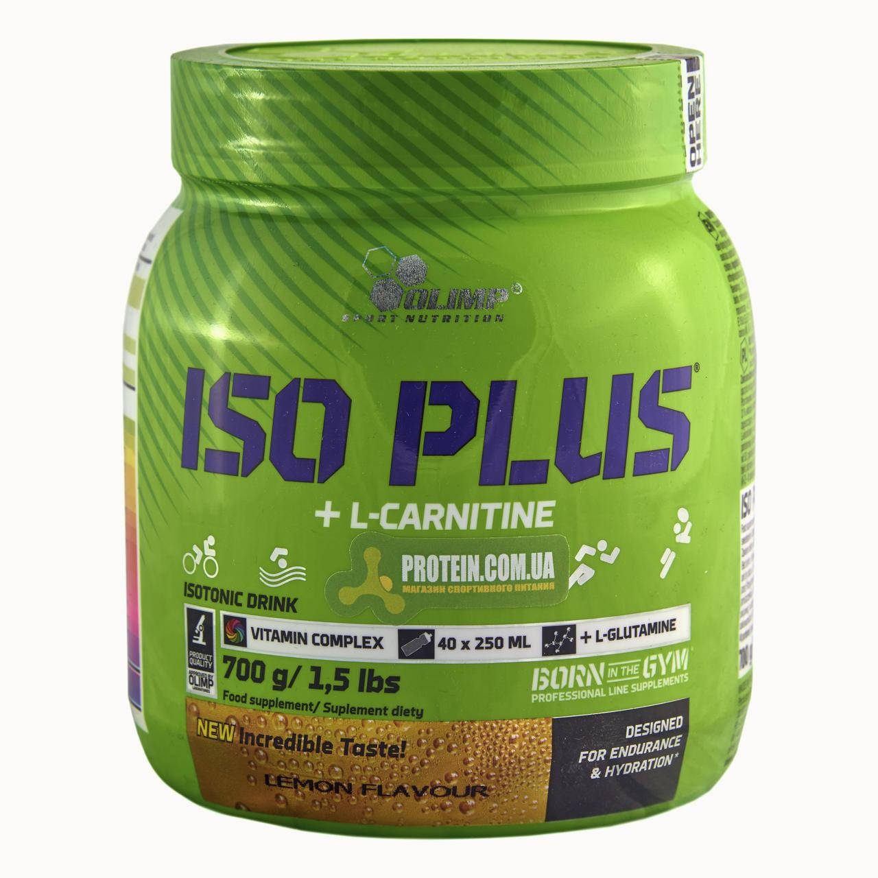 Изотонический напиток Olimp ISO PLUS 700 г лимон 
Изотонический напиток Olimp ISO PLUS 700 г лимон