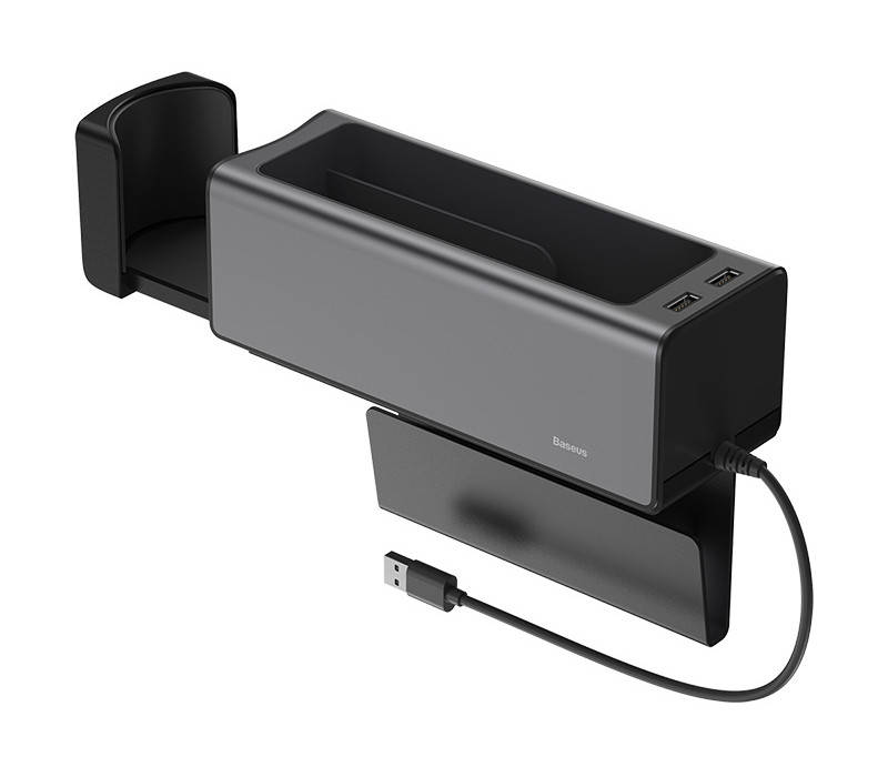 Автомобильный органайзер между сиденьями Baseus Deluxe Metal Armrest Console Черный (CRCWH-A01)
Автомобильный органайзер между сиденьями Baseus Deluxe Metal Armrest Console Черный (CRCWH-A01)