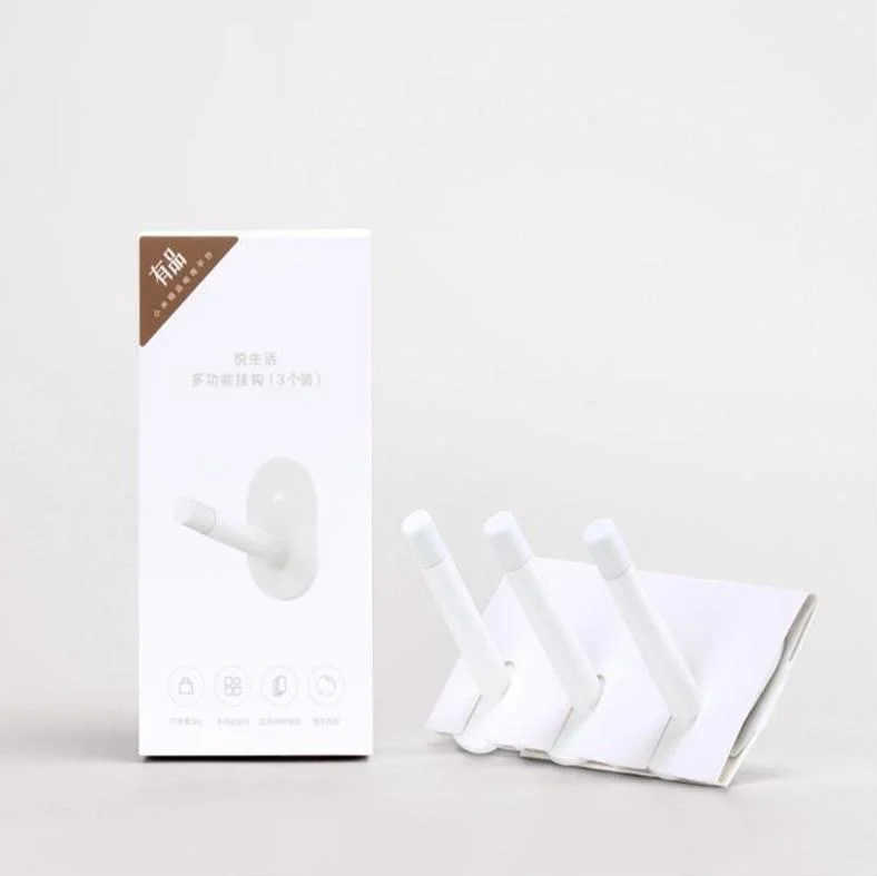Набор настенных крючков Xiaomi Happy Life Multi-function Storage Hook (3 штуки в упаковке), Белый
Набор настенных крючков Xiaomi Happy Life Multi-function Storage Hook (3 штуки в упаковке), Белый