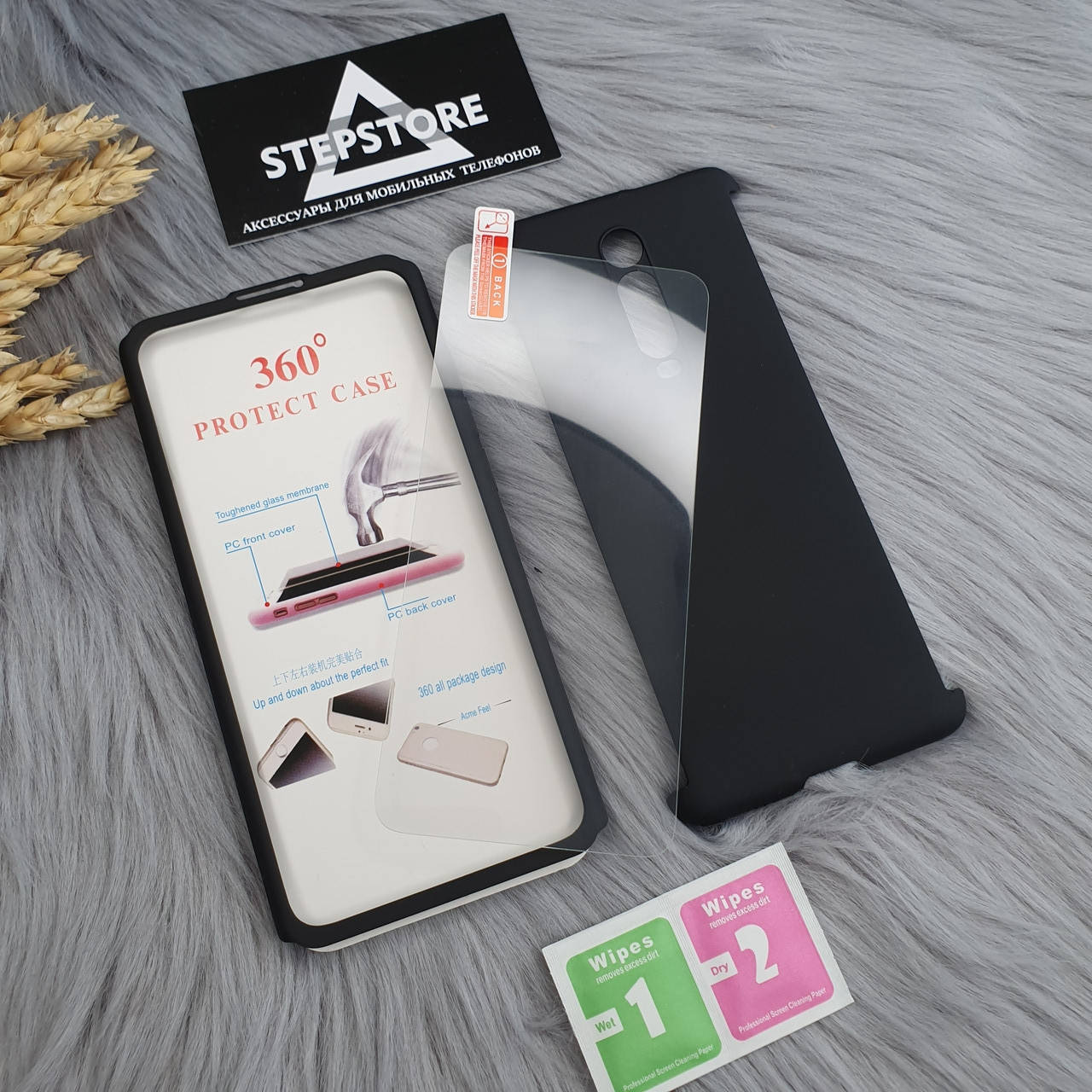 Чехол бампер 3 в 1 360 для Xiaomi Mi 9T pro противоудар матовый защитное стекло в комплекте чёрный пластиковый
Чехол бампер 3 в 1 360 для Xiaomi Mi 9T pro противоудар матовый защитное стекло в комплекте чёрный пластиковый