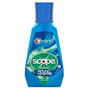 Ополаскиватель для полости рта Crest Scope Outlast Mouthwash, Long Lasting Peppermint 1 литр
Ополаскиватель для полости рта Crest Scope Outlast Mouthwash, Long Lasting Peppermint 1 литр