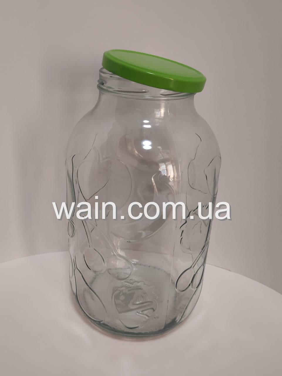 Банка стеклянная для консервации 5 л Everglass с металлической зеленой крышкой Twist-off
Банка стеклянная для консервации 5 л Everglass с металлической зеленой крышкой Twist-off