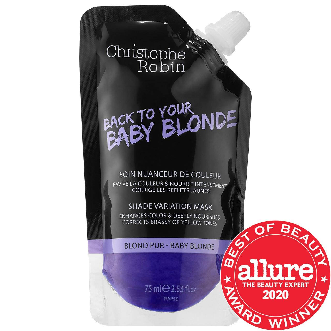 Маска для волос Christophe Robin Shade Variation Hair Mask - Baby Blonde 8.33 oz/ 246 mL - Оригинал Маска для волос Christophe Robin Shade Variation Hair Mask - Baby Blonde 2.53 oz/ 75 mL, Маска для волос Christophe Robin Shade Variation Hair Mask - Baby
Маска для волос Christophe Robin Shade Variation Hair Mask - Baby Blonde 8.33 oz/ 246 mL - Оригинал Маска для волос Christophe Robin Shade Variation Hair Mask - Baby Blonde 2.53 oz/ 75 mL, Маска для волос Christophe Robin Shade Variation Hair Mask - Baby