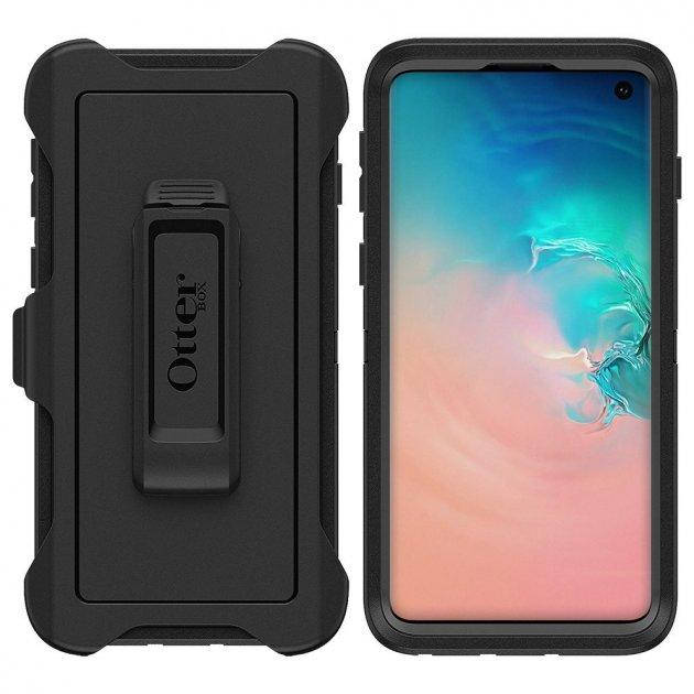 Противоударный защитный чехол OtterBox Defender Series Black с клипсой для Samsung Galaxy S10 SM-G973, Черный
Противоударный защитный чехол OtterBox Defender Series Black с клипсой для Samsung Galaxy S10 SM-G973, Черный