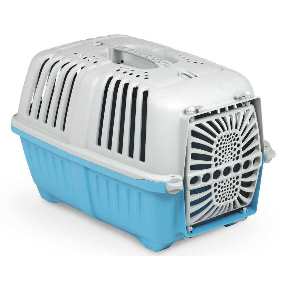 Переноска для кошек и собак до 12 кг с пластиковой дверью PRATIKO 1 PLASTIC, 48х31.5х33 см голубой
Переноска для кошек и собак до 12 кг с пластиковой дверью PRATIKO 1 PLASTIC, 48х31.5х33 см голубой