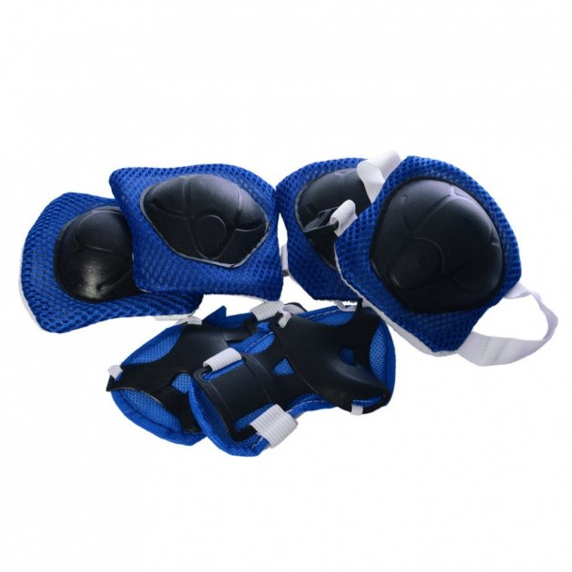 Комплект защиты для коленей, локтей и ладоней 0336-2 Синий
Комплект защиты для коленей, локтей и ладоней 0336-2 Синий